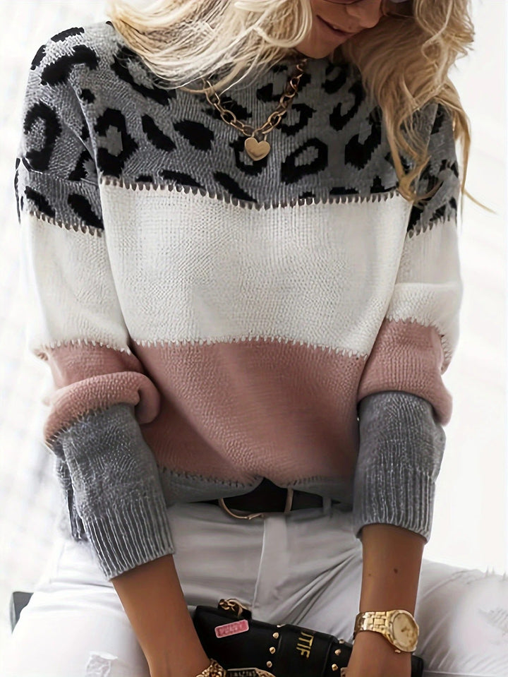 Margot - Leopard Print Sweater